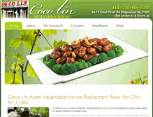 Tablet Screenshot of cocolins.com